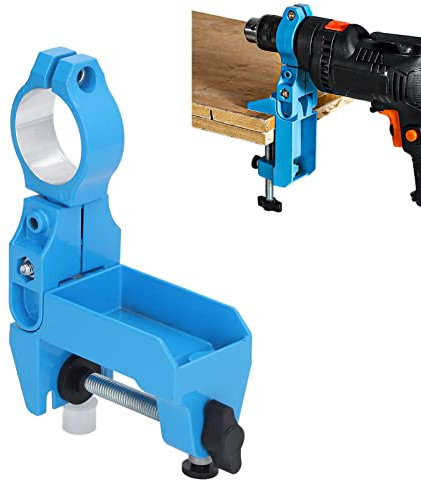 Nimomo Elektrischer Bohrständer Für Bohrmaschine, 360° Drehbarer Schraubstock Bohrmaschinenständer Vertikaler Mobiler BohrstäNder Schleiferhalter Halter, Mehrwinkel BohrstäNderhalter Für Bohren