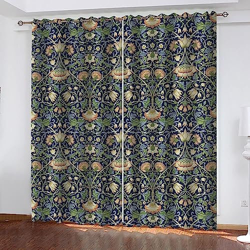 Vorhang, Kinderzimmer, 3D Rosa Lotusmuster 2 X 91.5 X 214 Cm Kindervorhänge Mit Ösen, Polyestervorhänge, Wärmeschutzvorhang, Blickdichter Vorhang Mit Ösen, Kindervorhänge Für Wohnzimmer, Sc -0G2I4Z7A8
