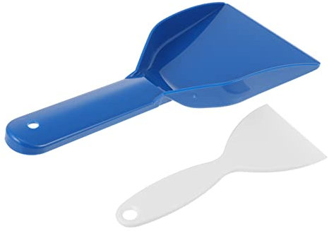 Happyyami 6pezzi Freezer Shovel Raschietto Per Ghiaccio Ergonomico Strumenti Per Sbrinamento Frigorifero e Congelatore Pulizia Angoli Difficili Materiale Durevole e Pratico