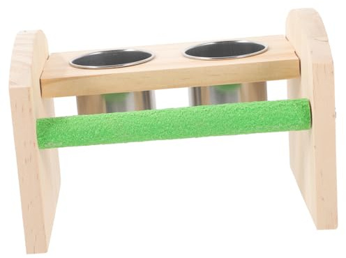 Milisten Mangeoires pour Oiseaux Support Entraînement Plate-Forme De Perchoir pour Perroquets Jouet Décoratif pour Cage à Oiseaux Accessoire Pratique