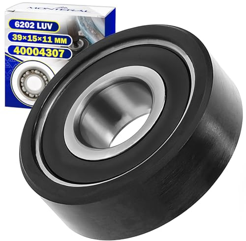 Stütz Kugellager 6202 LUV für Trockner Trommel 39x15x11mm 40004307 09201204 | für Candy für Haier für Hoover für Rosieres für Zerowatt - MONTERAL