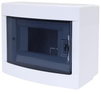 RSE Scatola di distribuzione da parete con finestra, IP40, IK10, 1 fila, 6 moduli/PLE (unità di spazio)