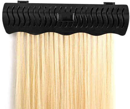 Soporte para extensiones de cabello, colgador de extensiones Estante para | Herramienta de peinado, soporte para peluca, estante de exhibición para peinar,