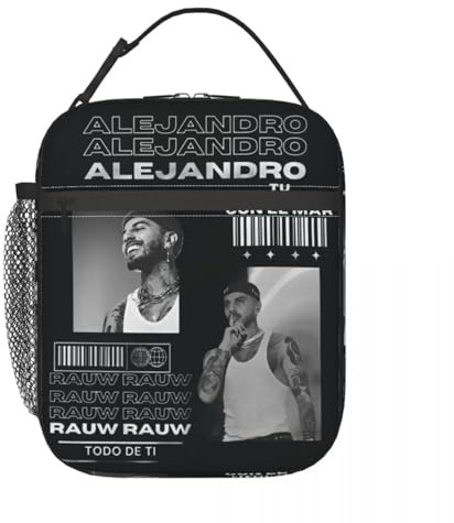 TFDGDGH Alejandro Thermal Insulated Lunch Bags for Picnic Reusable Bento Box Cooler Thermal Lunch Boxes