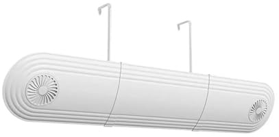 Condizionatore D'aria Wind Blocker 270 Deflettore Anti-esplosione Regolabile Direzione Del Vento Anti-soffiaggio Diretto Parabrezza Guida Del Vento Anti-freddo E Resistente Al Calore(WHITE)