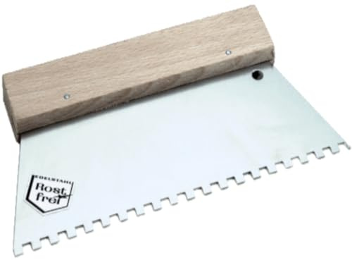 MUREXIN Zahnspachtel B11 Farbe Grau Größe 6 mm, Parkettkleber Auftragszahnung für 2 und 3 Schichtparkett, Bodenverlegung Zubehör, Fugenspachtel, Flexibel Hochbelastbar, 0 x 0 x 0 cm