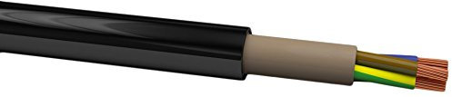 XBK 10073301 NYY-J 5x2,5 mm² RE, Schwarz, 50M. Ring
