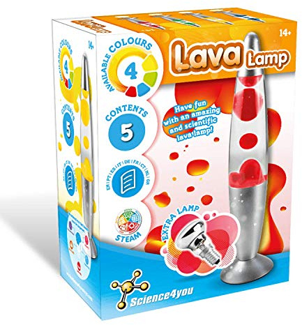 Science4you Lampe à Lave - Jouets éducatifs partir de 8 Ans pour Les Enfants