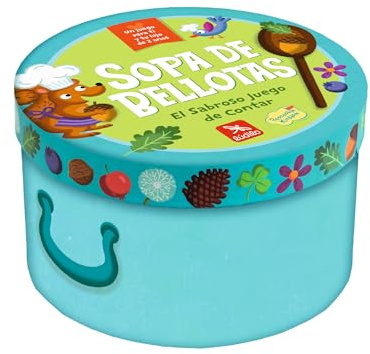 Ludilo - Sopa De Bellotas | Juguete Niña 2 Años O Niño | Regalo Niña 2 Años O Más | Juegos Educativos con Guía Familiar| Juguetes Niñas Más Educativo