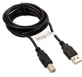 RLINE Cavo USB 2.0 Tipo A a USB Tipo B, 3 m, per stampante, Fotocamera, Hard Disk