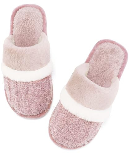 MAXTOP House Slippers for Women Fuzzy Memory Foam Indoor Shoes Mom Gifts