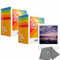 Go Color Film, 32 Photos, 2 Double Packs, Compatible with Polaroid Go Camera, Instant Color Film for Instant Camera, with a Lumintrail Cleaning Cloth