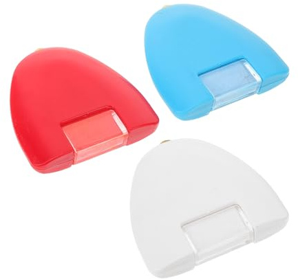 DIYEAH Rueda De Tiza Para Marcar Tela, Tiza De Sastre Profesional Para Costura, 3 Colores (,), Para Confección y Marcado De Patrones, Uso Doméstico y Profesional