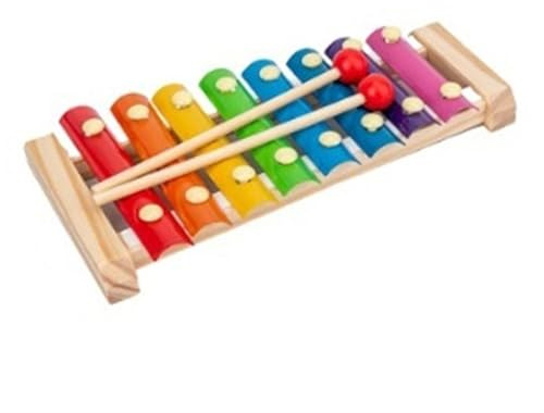 Xylophon-Instrument Für Erwachsene Professionelles 8-Ton-Schlaginstrument-Xylophon Aus Holz Geeignet Für Anfänger