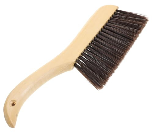 FRCOLOR Brosse Sable Plage Ergonomique en Bois pour Chaussures et Vêtements, Accessoire Indispensable pour Vacances la Plage Retrait Rapide Sable