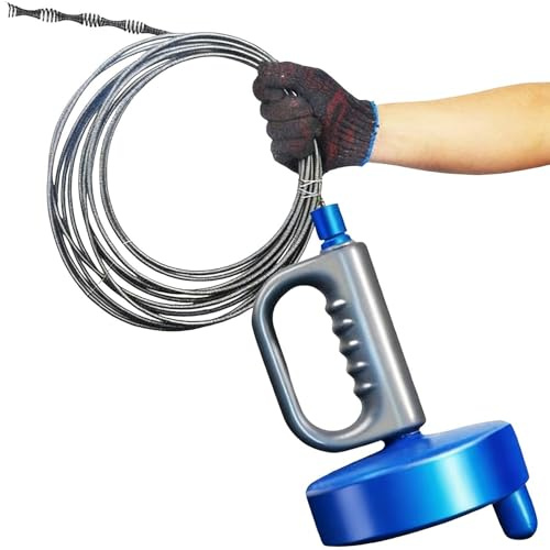 Spiralino per scarichi,Sturalavandini flessibile,Sonda sblocca tubi flessibile | Per lavandino, vasca, doccia, cucina, rimozione ostruiti tubi casa pulizia potente