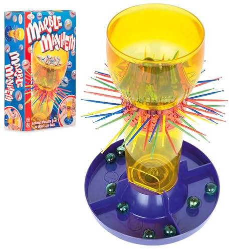 Toyrific | Marble Mayhem Toy, Traditional Educational Family Game with 30 Marbles and Balancing Sticks for Kids Boys and Girls Ages 3+