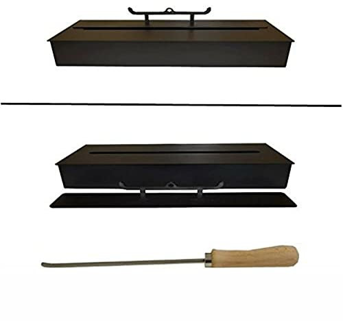 1 litro Quemador etanol Negro de Gel y Chimenea etanol