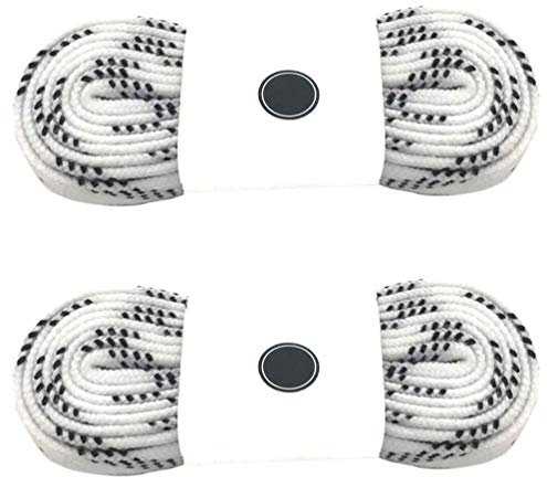 BESPORTBLE Gewachste Allround-schnürsenkel Für Schuhe Hockey-schnürsenkel Weiß Langlebiges Material Als Ersatz Für Sportschuhe