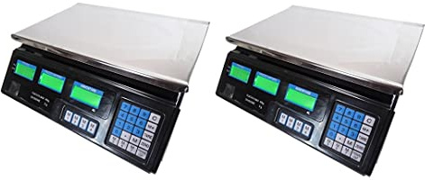 TEMPO DI SALDI Coppia Di Bilance Elettroniche Digitali Professionali Pesa Da 5 Gr Fino A 40 Kg