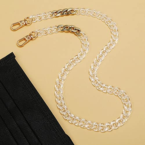 Brillenkette Schmuck Perle Blume Brille Kette Handgemachte Perlen Kopfhörer Anti-Tropfen-Kette Sonnenbrille Halskette 01
