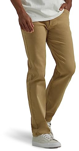 Wrangler Men's Classic 5-Pocket Regular Fit Flex Jean, Harvest, 36W / 29L