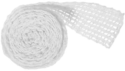 MAGICLULU Elastisches Fleischnetz Rolle Mit Löchern Für Fleischbraten Wursthüllen Schinken Und Räuchern Baumwollnetz Zum Binden Garen Aufbewahren Und Dekorieren Von Fleisch Und Wurstwaren