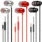 Supecesorio Écouteurs Filaire, 3 Pack Ecouteurs Intra-Auriculaires avec Microphone HD, Son Clair, Isolation Phonique, Casque Jack de 3,5 mm, pour Galaxy, Tablette et la Plupart des Appareils 3,5 mm