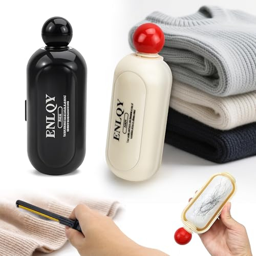 2 in 1 Fusselrolle wiederverwendbar, Fusselrolle abwaschbar, Gel lint Roller, Fusselroller für Kleidung für Tierhaare Kleidung Sofas Haare Staub（Schwarz + Weiß） (2)