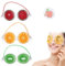 3 Pezzi Maschera Occhi Gel Freddo, Maschera Ghiaccio Occhi con Ghiaccio Gel Riutilizzabile, Impacchi Gel Riutilizzabili Fredde e Calde, Cuscinetti Caldo Freddo per Occhi Gonfi, Stanchi, Emicrania