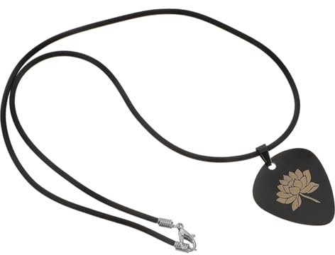 HONITANO Metall-gitarrenplektrum-halskettenanhänger Kreativer Daumen Rosa Bass-plektrum-charms Rock-punk-schmuckzubehör Für Diy-halskette Schlüsselanhänger