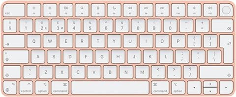 Apple Magic Keyboard con Touch ID y Teclado Numérico (QWERTZ Alemán) Naranja (Reacondicionado)