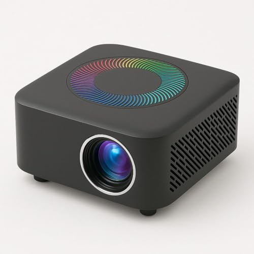 【1500 ANSI/Netflix Officiel】 Vidéoprojecteur Portable Full HD 4K Dolby, WiFi6 Bluetooth Full HD 1080P, Compact et Léger, Rétroprojecteur 4K Home Cinéma Extérieur/PS5, Compatible iOS/Android/HDMI/USB