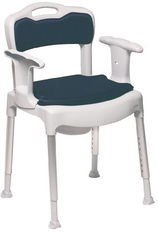 NRS Healthcare Swift 4-in-1 Shower, Commode, Toileting Chair