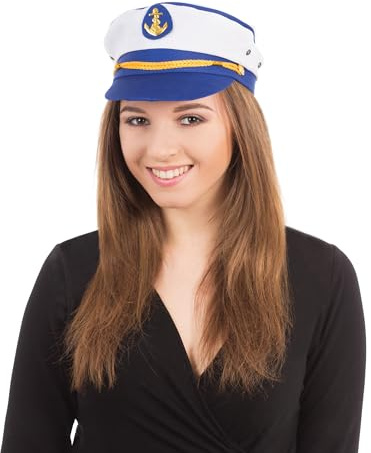 Bristol Novelty BH489 Kapitänsmütze für Damen, Mehrfarbig, Einheitsgröße Halloween