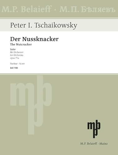 Der Nussknacker: Orchestersuite. op. 71a. Orchester. Partitur.