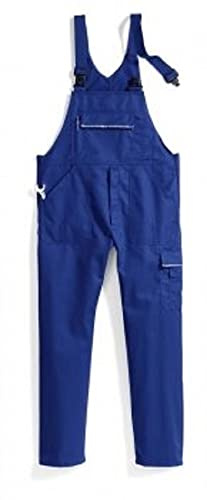 BP 1604-559-13-56n Latzhose, Stretch-Hosenträger mit Clipbefestigungen, 245,00 g/m² Stoffmischung, Königsblau, 56n