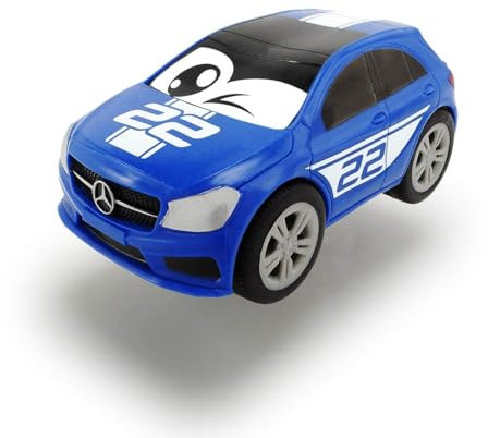Dickie Toys ABC - Coche de juguete Mercedes Clase A Blandito , 11cm, Retrofricción, 3 modelos disponibles, Se realizará el envío de un modelo forma aleatoria, Adecuado a partir de 1 Año