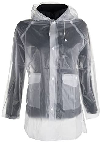 HKM Unisex Regenjas, Transparentxxxxl Reitjacke, transparent, 4XL EU