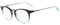 Calvin Klein CK18721 Acetate Sonnenbrille Crystal Smoke/Mint Gradient Unisex Erwachsene Mehrfarbig, Standard