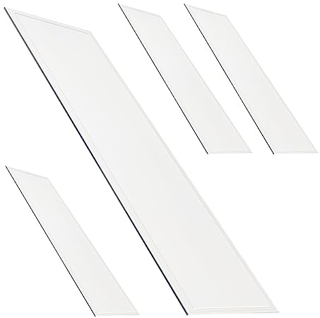 LED ATOMANT 4x LED Panel Einbau 120x30cm 48W CCT 3000K-6500K 5000lm | Mit CCT-Farbtemperaturwahlschalter, Treiber inklusive