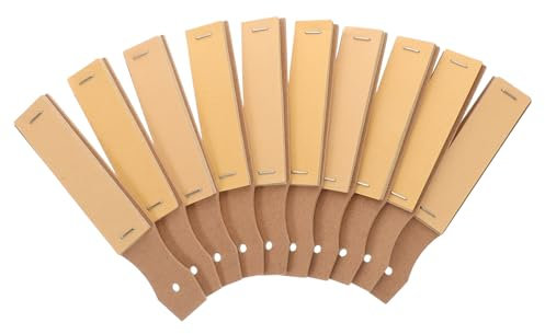 Lija para Punta de Lápiz de Dibujo Portátil 10 Piezas Khaki