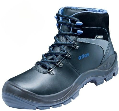 Atlas GTX 745 Gore-TEX S3 Sicherheitsstiefel, wasserdicht, Outdoor, Stahlkappe, XP Durchtrittschutz, Überkappe, Weite 10