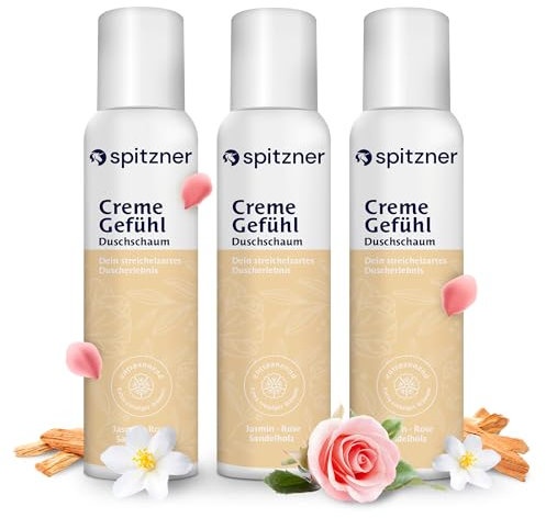 Spitzner Duschschaum Creme (3 x 150ml)
