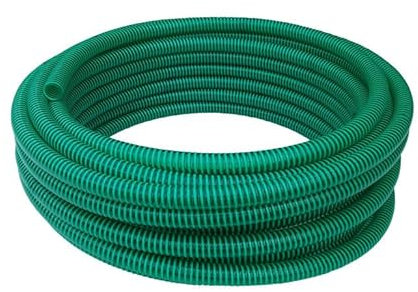 REKUBIK 19mm 3/4 (25m) Spiralschlauch Saug-/Druckschlauch Grün