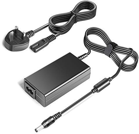TAIFU 24V Power Supply Adapter For Logitech Racing Wheel G25 G27 G29 G920 G923 G940 Xbox 360,FUJITSU ScanSnap S1500 S1500M FI-5120C Scanner,LED Strip Lights,Cricut Maker 3 Cricut Explore 3 Charger