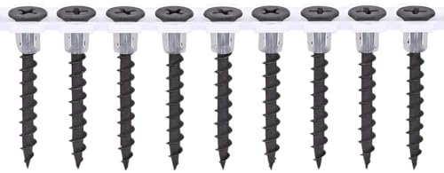 Spax Tornillos de montaje rápido 3,9 x 35 mm PH 2 rosca gruesa – 1000 unidades (revistos) Tornillos de montaje rápido para