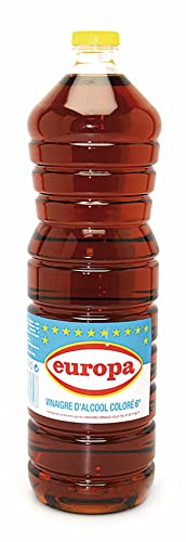 Vinaigre d'Alcool Rouge Europa 6° - 1,5L/Bouteilles - Lot de 1, 2, 4, 6 et 12 bouteilles - Livraison Gratuite France - Expédition par la Sté Bo Time (1)