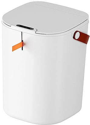 ＡＷＨＡＯ Poubelle à Mouvement Automatique Poubelle Intelligente Poubelle étroite 20L Poubelle étanche sans Contact pour la Maison, la Salle de Bain, la, Blanche