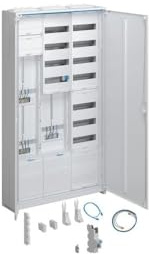 HAGER Komplettschrank ZB533M28C 2ZP 1SG APZ H 1400mm 3feldig (ZB533M28C) Marke